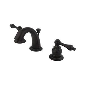 Elements of Design Magellan 2.5-in Oil-Rubbed Bronze Widespread Faucet