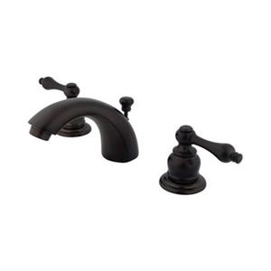 Elements of Design 3.5-in Oil-Rubbed Bronze Mini Widespread Faucet