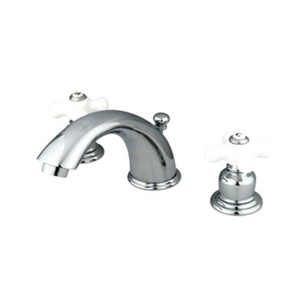 Elements of Design 2.75-in Polished Brass Widespread Faucet