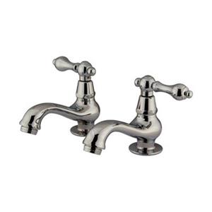 Elements of Design Herritage Collection Chrome Comes Pairs Basin Faucet