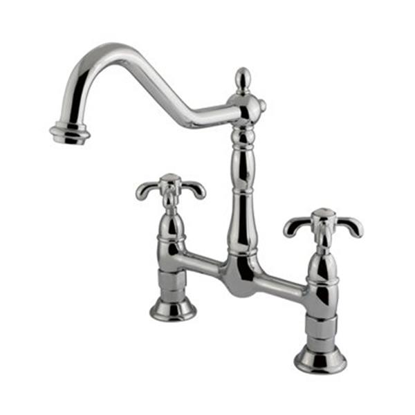 Elements Of Design French Country Chrome Kitchen Faucet Es1171tx