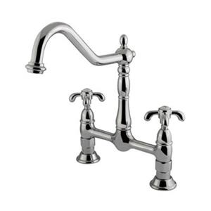 Elements of Design French Country Chrome Kitchen Faucet