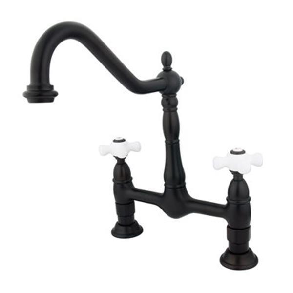 Elements Of Design Oil Rubbed Bronze Kitchen Faucet Es1175px Rona