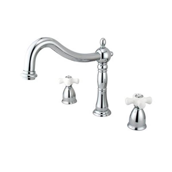 Elements of Design Chrome Roman Tub Filler ES1341PX | RONA