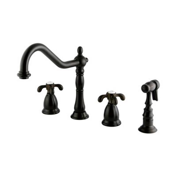 Elements of Design French Country Oil-Rubbed Bronze Widespread Kitchen ...