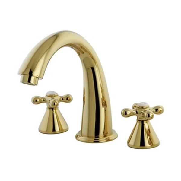 Elements of Design Polished Brass Roman Tub Filler