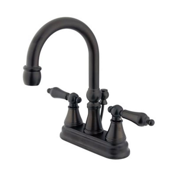 Elements of Design Bronze Centerset Faucet