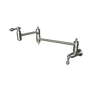 Elements of Design Restoration Satin Nickel Pot Filler Kitchen Faucet