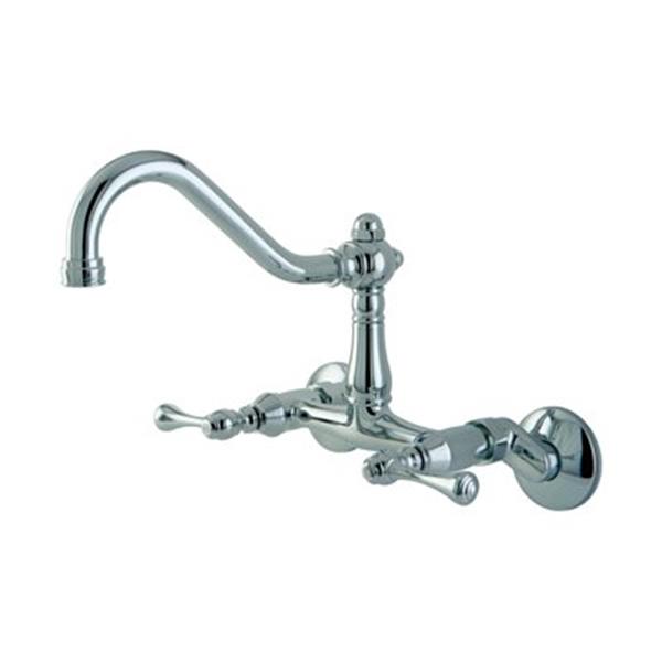Elements of Design Hot Springs Chrome Wall Mounted Kitchen Faucet