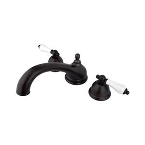 Elements of Design Chicago Oil Rubbed Bronze Widespread Roman Tub Filler