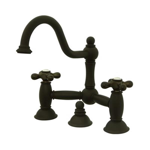 Elements of Design Chicago Bronze Widespread Faucet