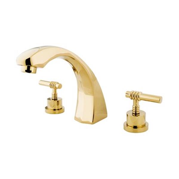 Elements of Design Concord 7.5-in Polished Roman Tub Filler