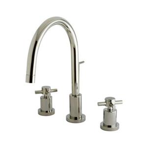 Elements of Design Nickel Two Handle Widespread Lavatory Faucet