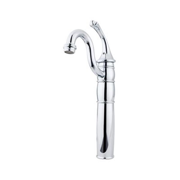 Elements of Design Georgian Chrome Single Hole Vessel Faucet