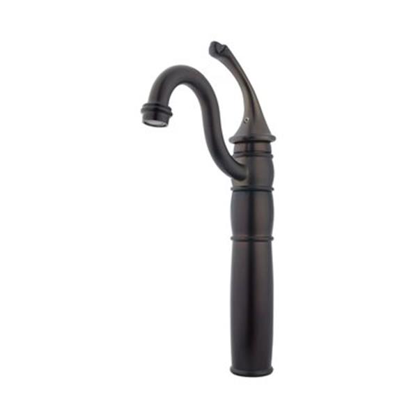 Elements Of Design Georgian Oil Rubbed Bronze Single Hole Vessel Faucet   330048968 MainImage 001 L 