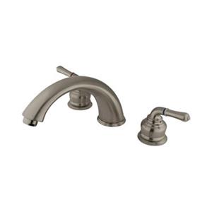 Elements of Design Magellan 7.7-in Satin Nickel Roman Tub Filler