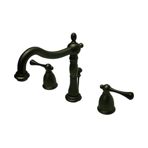 Elements Of Design English Oil Rubbed Bronze Vintage Widespread Faucet 