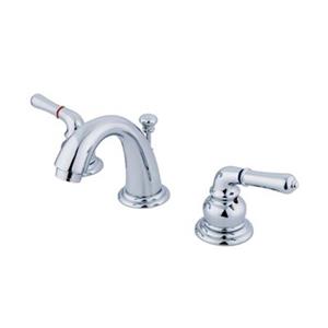 Elements of Design Magellan Chrome Twin Handle Mini Widespread Faucet