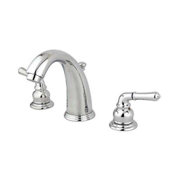 Elements of Design Magellan Chrome Twin Handle Widespread Faucet