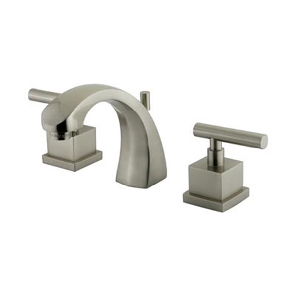 Elements of Design Nickel Claremont Widespread Faucet