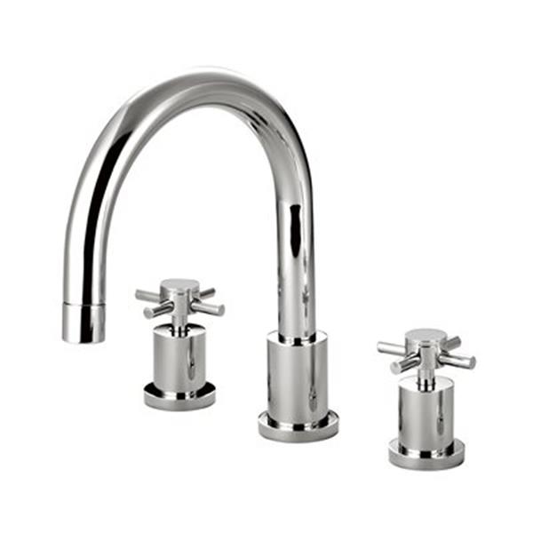 Elements of Design Concord 11-in Chrome Roman Tub Filler ES8321DX | RONA