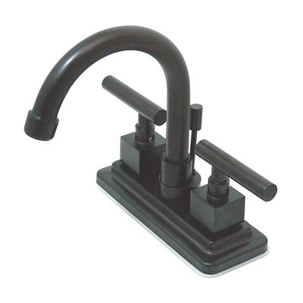 Elements of Design Nickel Concord 2-Handle Centerset Faucet