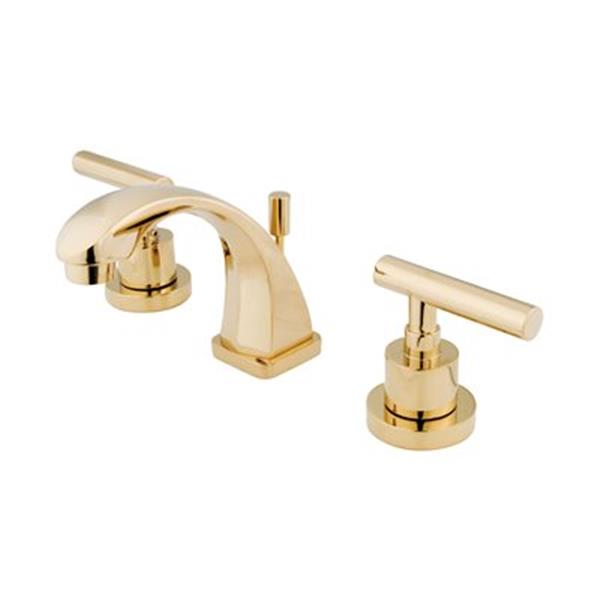 Elements of Design Brass Manhattan Mini Widespread Faucet