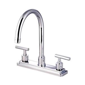 Elements of Design Manhattan 12.50-in Chrome Two Handle Kitchen Faucet