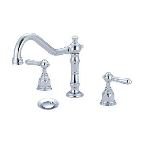 Pioneer Industries Americana Polished Chrome Two Handle Widespread Faucet