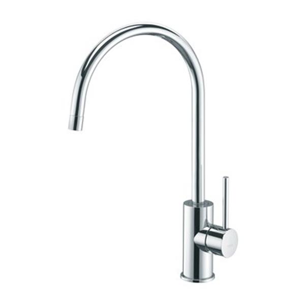 WS Bath Collections 14.30 -in Stainless Steel Light Sink Mixer Single ...