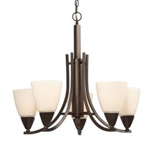 Galaxy Prescott 5-Light Bordeaux Chandelier