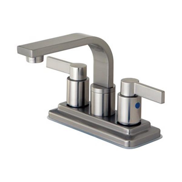 Elements Of Design Nuvofusion Satin Nickel Euro High Rise Spout