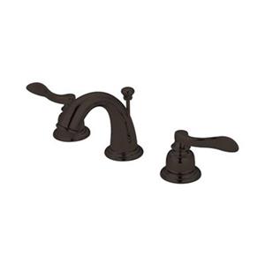 Elements of Design NuWave Oil Rubbed Bronze French Mini Widespread Faucet