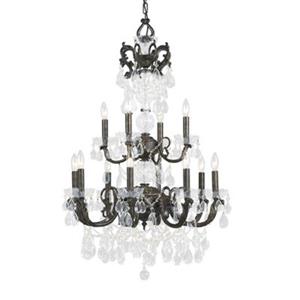 Classic Lighting Vienna Palace 12-Light English Bronze Chandelier