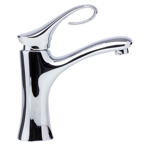 ALFI brand Polished Chrome Single Lever Bathroom Faucet