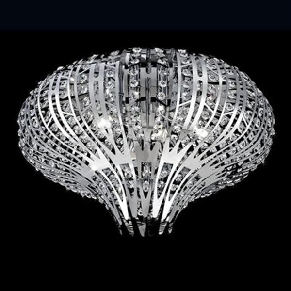 Eurofase Monica Chrome 6-Light Flush Mount Light