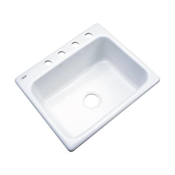 Dekor Princeton 25 In X 22 In White Kitchen Sink 32400 RONA   330050622 MainImage 001 L 