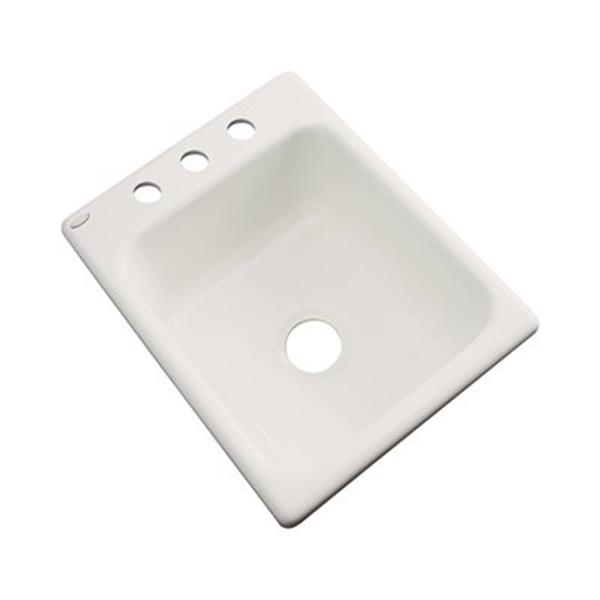 Dekor Danforth 17-in x 22-in Natural Prep Sink