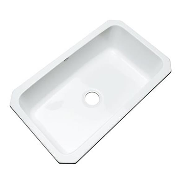 Dekor Brookwood 33 In X 22 In White Undermount Kitchen Sink 58000um RONA   330051050 MainImage 001 L 