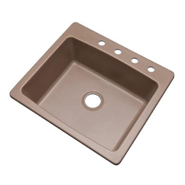 Dekor Waterbury 25 In X 22 In Natural Kitchen Sink 30404Q RONA   330051153 MainImage 001 L 