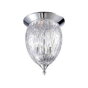 Eurofase Hazel Chrome 3-Light Flush Mount Ceiling Light