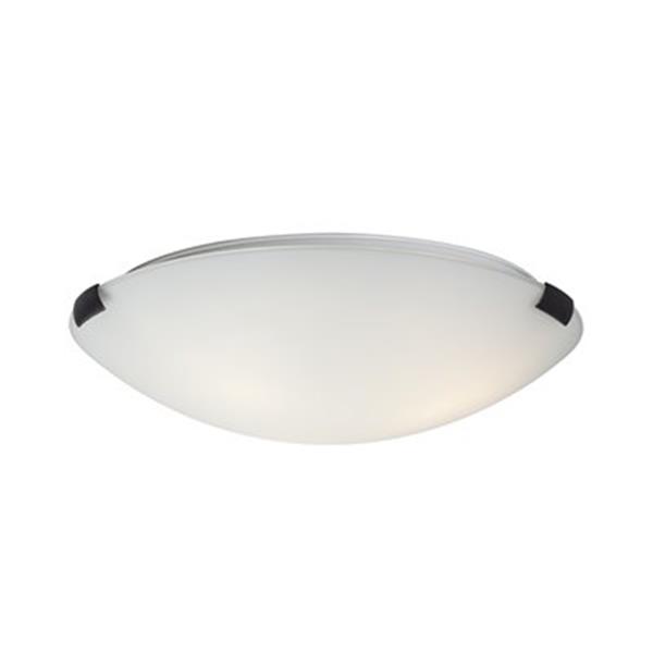 Galaxy Sola Oil Rubbed Bronze 3 Light Flush Mount Ceiling Light