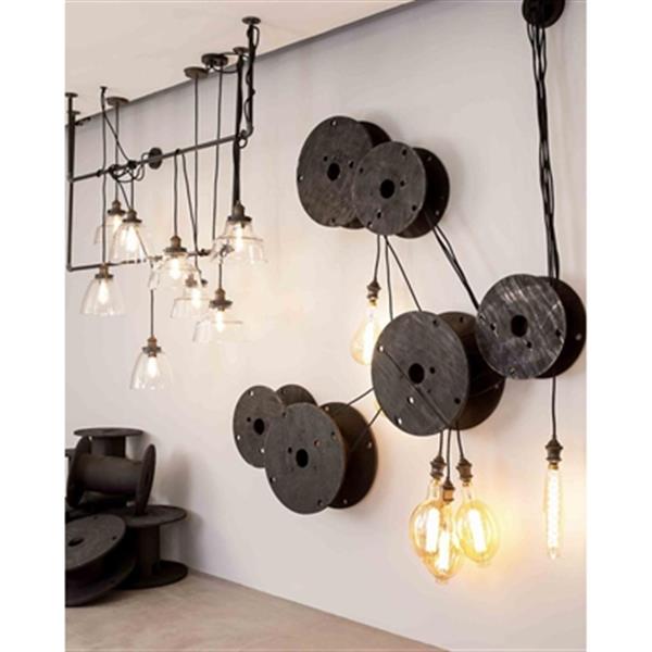 Generation Lighting Baskin Brass/Zinc Dome Pendant Light