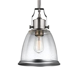 Generation Lighting Hobson Satin Nickel Pendant