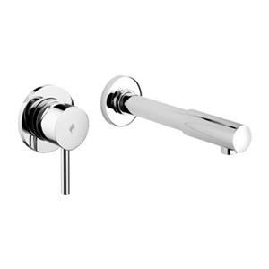 WS Bath Collections Birillo Polished Chome Concealed 2-Hole Wash Basin Mixer