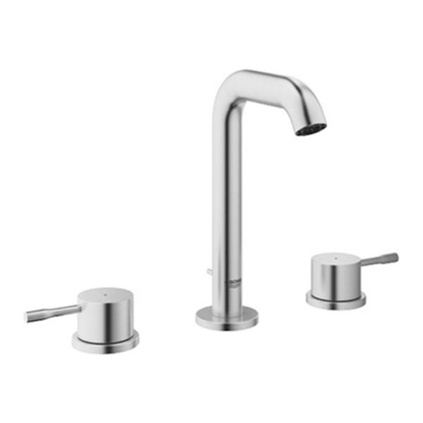 Grohe Brushed Nickel Essence Lavatory Wideset Faucet 20297en1 Rona