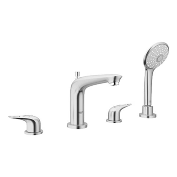 Grohe Eurostyle Brushed Nickel Infinity Roman Tub Filler With