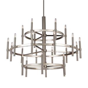 Artcraft Lighting Encore 24-Light Polished Nickel Chandelier