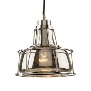 Artcraft Lighting Fifth Avenue Collection 6.75-in x 9.75-in Chrome Pendant Light