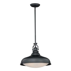 Cascadia Keenan 3-Light Bronze Farmhouse Barn Dome Pendant Light